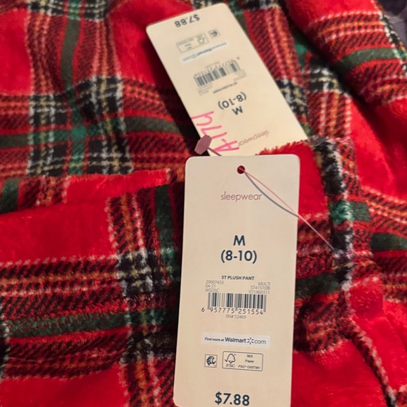 Secret Treasures Other - Secret Treasures Red Plaid Sleepwear Pants 2 sets